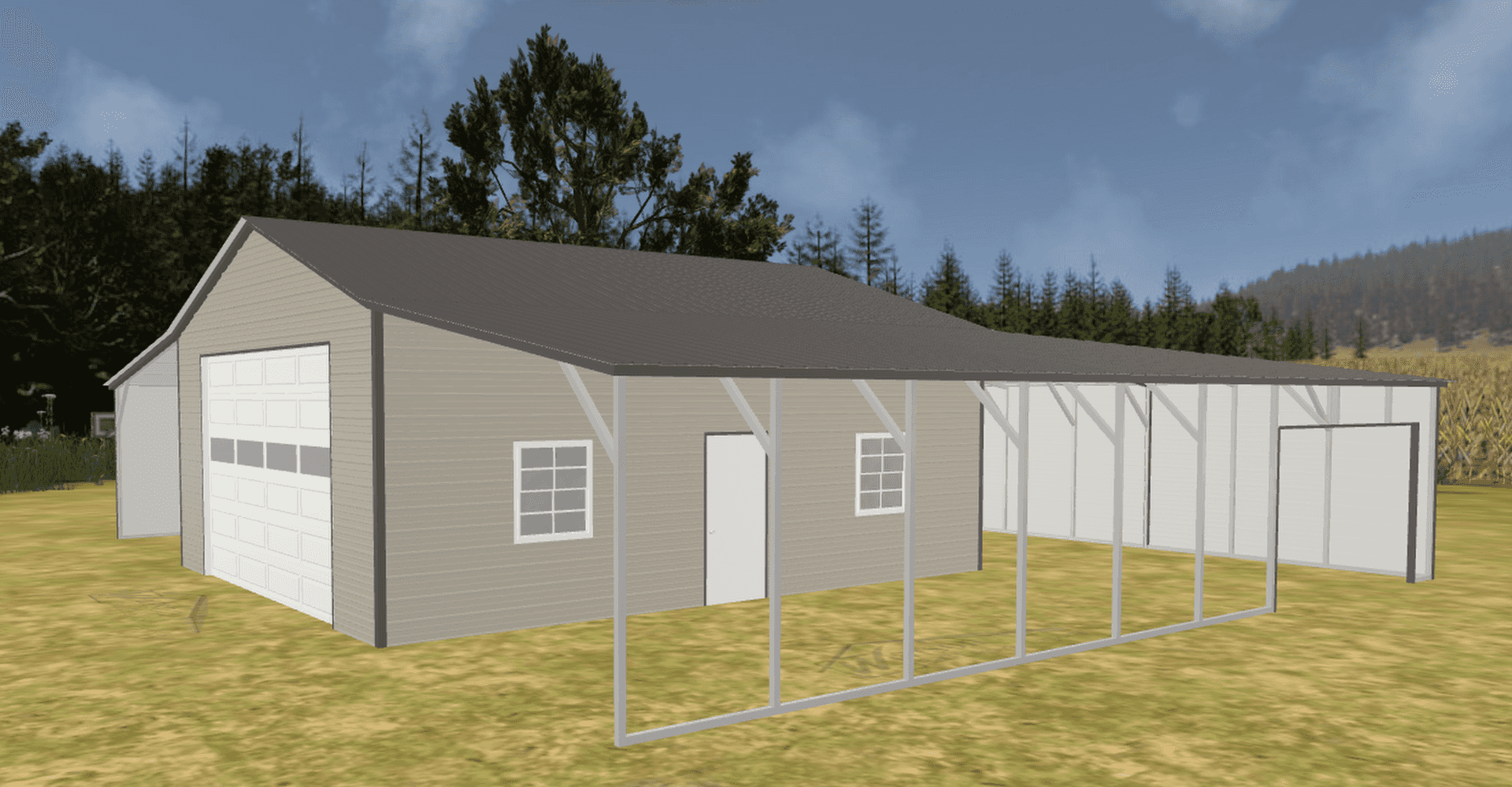 Wrap-around | Watson Carports